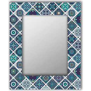 фото Настенное зеркало дом корлеоне португальская плитка 75x170 см