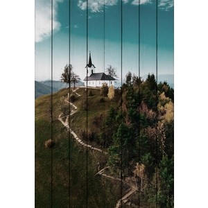 

Картина на дереве Дом Корлеоне Холм Св. Якоба 60x90 см, Холм Св. Якоба 60x90 см