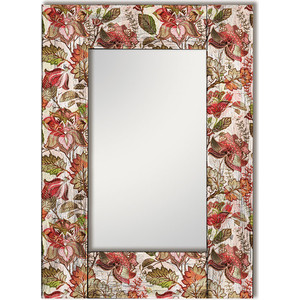 Настенное зеркало Дом Корлеоне Цветы Прованс 75x140 см