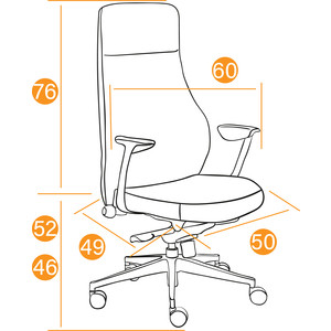 фото Кресло tetchair prime искусственная кожа/микрофибра черный