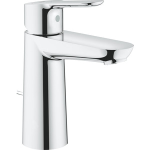 фото Смеситель для раковины grohe bauedge с донным клапаном (23759000)