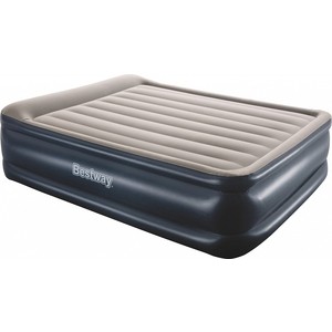 фото Надувная кровать bestway tritech airbed (queen) 152х203х56см с подголовником, встр.насос 220в, 67614 bw