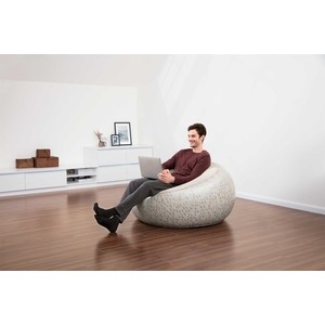 фото Надувное кресло bestway 75052 bw, inflate-a-chair 112х112х66 см