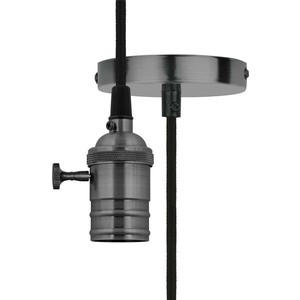 Подвесной светильник Uniel DLC-V-S24K/E27 TS/1M/BL Pearl Black