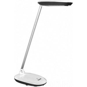 фото Настольная лампа uniel tld-531 black-white/led/400lm/4500k/dimmer