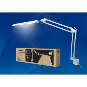 фото Настольная лампа uniel tld-524 white/led/500lm/4500k/dimmer