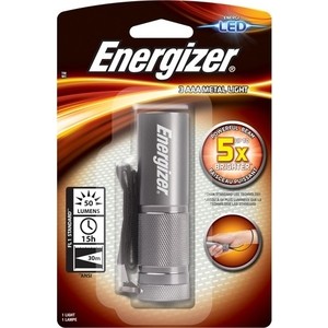 

Фонарь ENERGIZER ENR LED Metal Light 3AAA, ENR LED Metal Light 3AAA