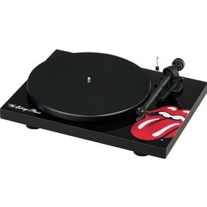 

Виниловый проигрыватель Pro-Ject DEBUT III ROLLING STONES BLACK OM10, DEBUT III ROLLING STONES BLACK OM10