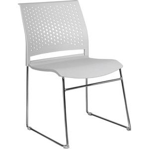 Кресло Riva Chair RCH D918 (D918-1) светло-серый пластик