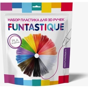 

Пластик для 3D ручек Funtastique PLA-PEN-10, 10 цветов, PLA-PEN-10, 10 цветов