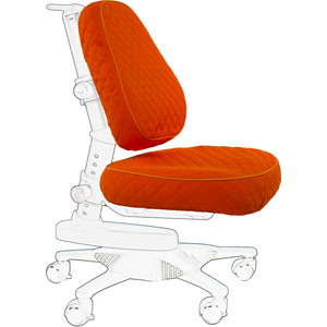 Чехол Mealux KY оранжевый однотонный для кресла newton/match