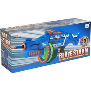 Автомат Zecong Toys ''BlazeStorm'' с мягкими пулями на батарейках - 7050 
