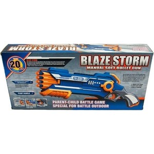 Пистолет Zecong Toys 'BlazeStorm'' с мягкими пулями (2-ой выстрел) - ZC7037 'BlazeStorm'' с мягкими пулями (2-ой выстрел) - ZC7037 - фото 3
