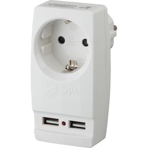 

Сетевой разветвитель ЭРА SP-1e-USB-W, SP-1e-USB-W