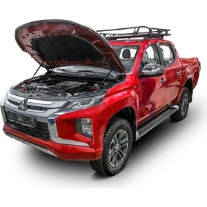 фото Упоры капота rival для mitsubishi l200 v рестайлинг (2018-н.в.), 2 шт., a.st.4012.1