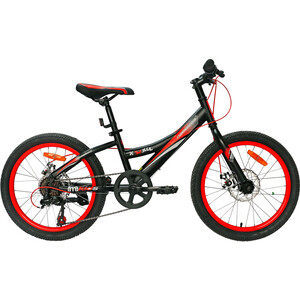 фото Велосипед nameless 20'' s2300d, черный/оранжевый, 11'' (2020) универс. рама
