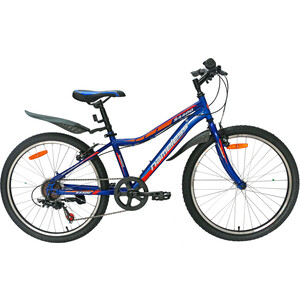 фото Велосипед nameless 24'' s4400, синий/оранжевый, 13'' (2020) универс. рама