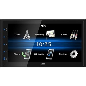 фото Автомагнитола jvc kw-m25bt