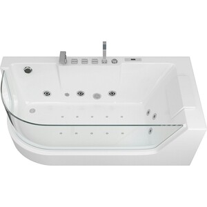Акриловая ванна Grossman 170x80 правая, с гидромассажем (GR-17000R) акриловая ванна cersanit smart 170x80 правая wp smart 170 r 63351