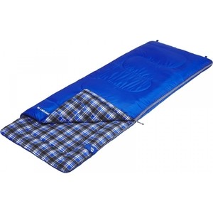 фото Спальный мешок jungle camp cosmic comfort jr, с фланелью, с подголовником, цвет синий