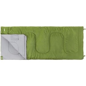 Спальный мешок Jungle Camp Camper, левая молния, цвет зеленый 70932