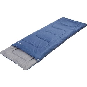 Спальный мешок Jungle Camp Camper Comfort, с подголовником, левая молния, цвет синий 70933
