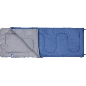 фото Спальный мешок jungle camp camper comfort, с подголовником, левая молния, цвет синий