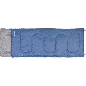 Спальный мешок Jungle Camp Camper Comfort, с подголовником, левая молния, цвет синий 70933