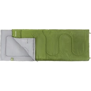 Спальный мешок Jungle Camp Camper Comfort, с подголовником, левая молния, цвет зеленый 70934