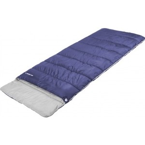 Спальный мешок Jungle Camp Avola Comfort, с подголовником, левая молния, цвет синий 70936