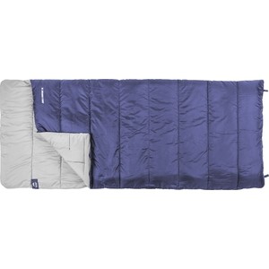 Спальный мешок Jungle Camp Avola Comfort XL, широкий, левая молния, цвет синий 70937