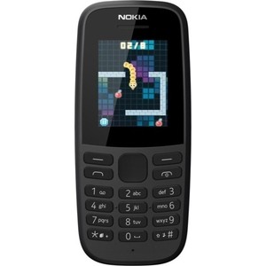 Мобильный телефон Nokia 105 SS (TA-1203) black без зарядного ус-ва 105 SS (TA-1203) black без зарядного ус-ва - фото 2