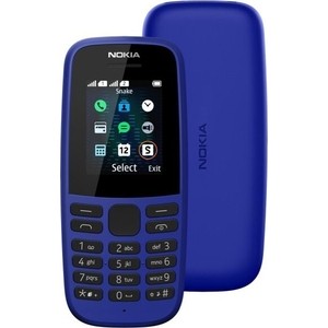 Мобильный телефон Nokia 105 SS (TA-1203) blue без зарядного ус-ва 105 SS (TA-1203) blue без зарядного ус-ва - фото 2