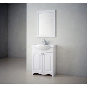 Зеркало Corozo Классика 60 белое (SD-00000270)