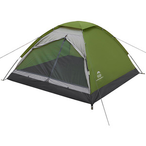 фото Палатка jungle camp двухместная lite dome 2, цвет- зеленый/серый