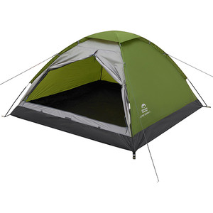 фото Палатка jungle camp двухместная lite dome 2, цвет- зеленый/серый