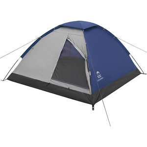 фото Палатка jungle camp четырехместная lite dome 4, цвет- синий/серый