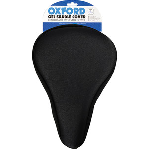 фото Гелевая накладка oxford gel saddle cover размер- 290мм х 210 мм, цвет- чёрный
