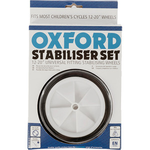 фото Oxford колеса боковые для детских велосипедов split pin stabiliser 12-20, для колёс 12-20