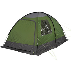 фото Палатка trek planet четырехместная verona 4, цвет- зеленый