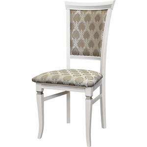 Стул Мебелик Бонита белый, серебро маркус серебро (П0003535) стул мебелик