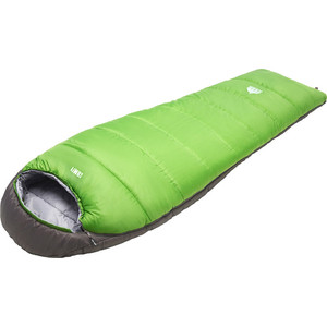 фото Спальный мешок trek planet comfy, кокон-одеяло, трехсезонный, правая молния, зеленый/серый