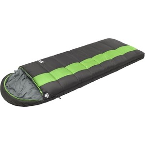 Спальный мешок TREK PLANET Dreamer Comfort, трехсезонный, левая молния, серый/зеленый 70387-L