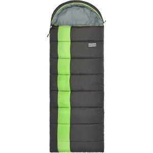 Спальный мешок TREK PLANET Dreamer Comfort, трехсезонный, левая молния, серый/зеленый 70387-L