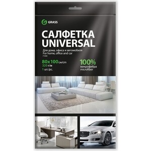 фото Салфетка grass из микрофибры 320 г/м 80х100 (1шт) it-0460