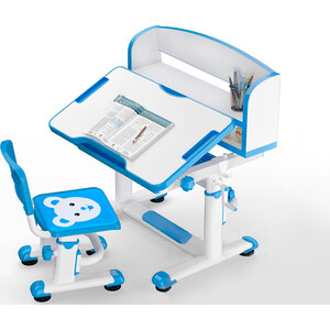 фото Комплект мебели (столик + стульчик) mealux bd-10 blue