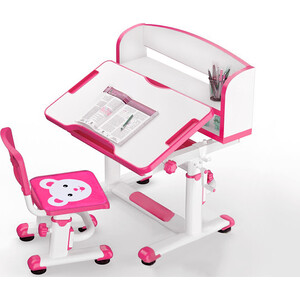 фото Комплект мебели (столик + стульчик) mealux bd-10 pink
