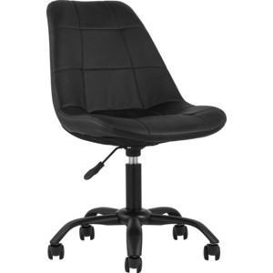 фото Стул офисный stool group гирос экокожа черный oc-001 tp 15 black