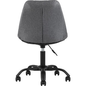 фото Стул офисный stool group гирос рогожка серый oc-001 1009-26 dark grey