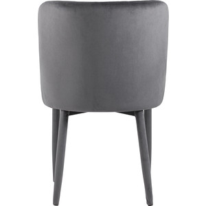 фото Стул stool group ститч вельвет серый/ножки вельвет mc15 velvet hlr-21/hlr-21 legs dual